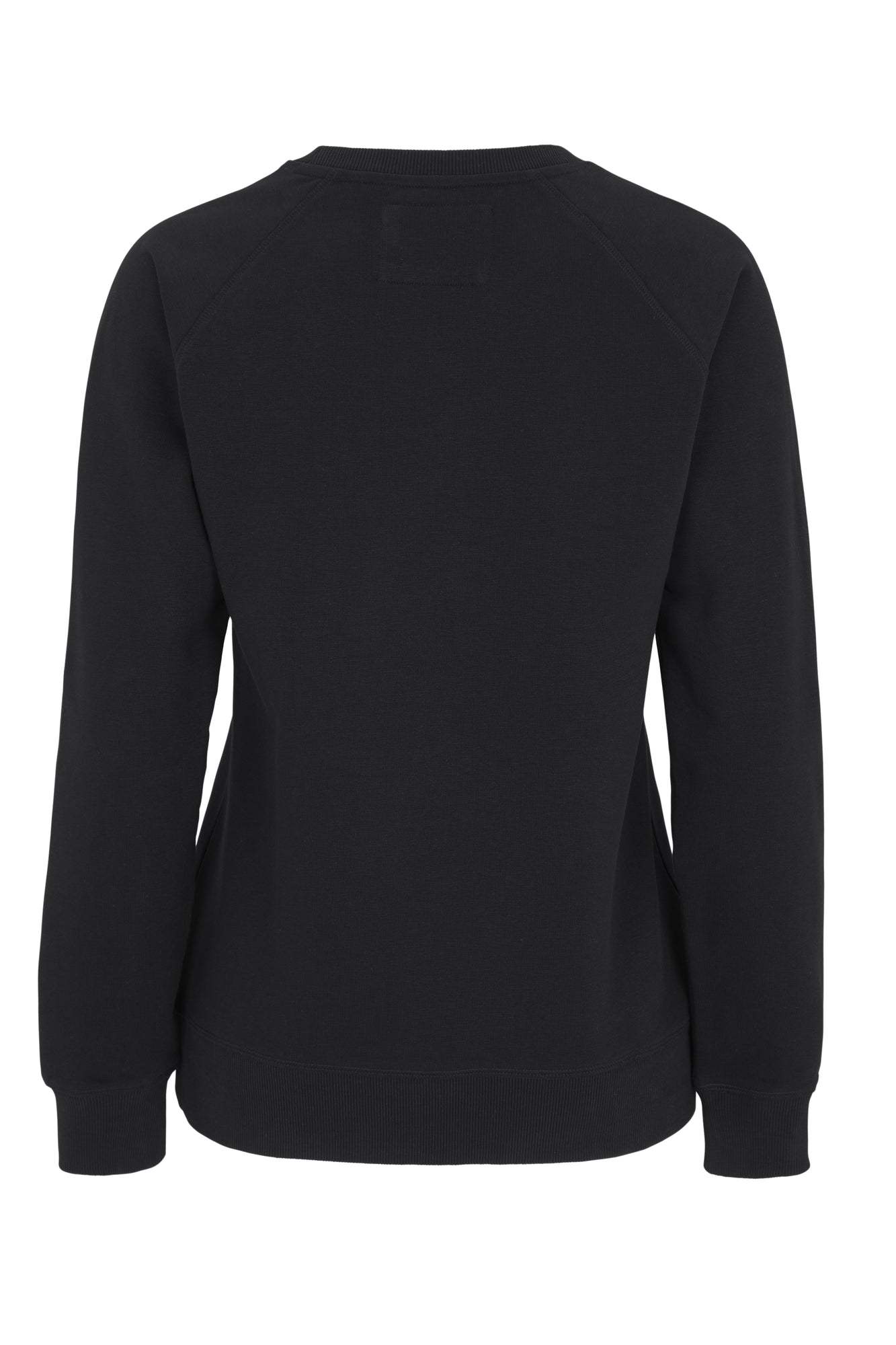 F. Terry Crew Neck Lady Black