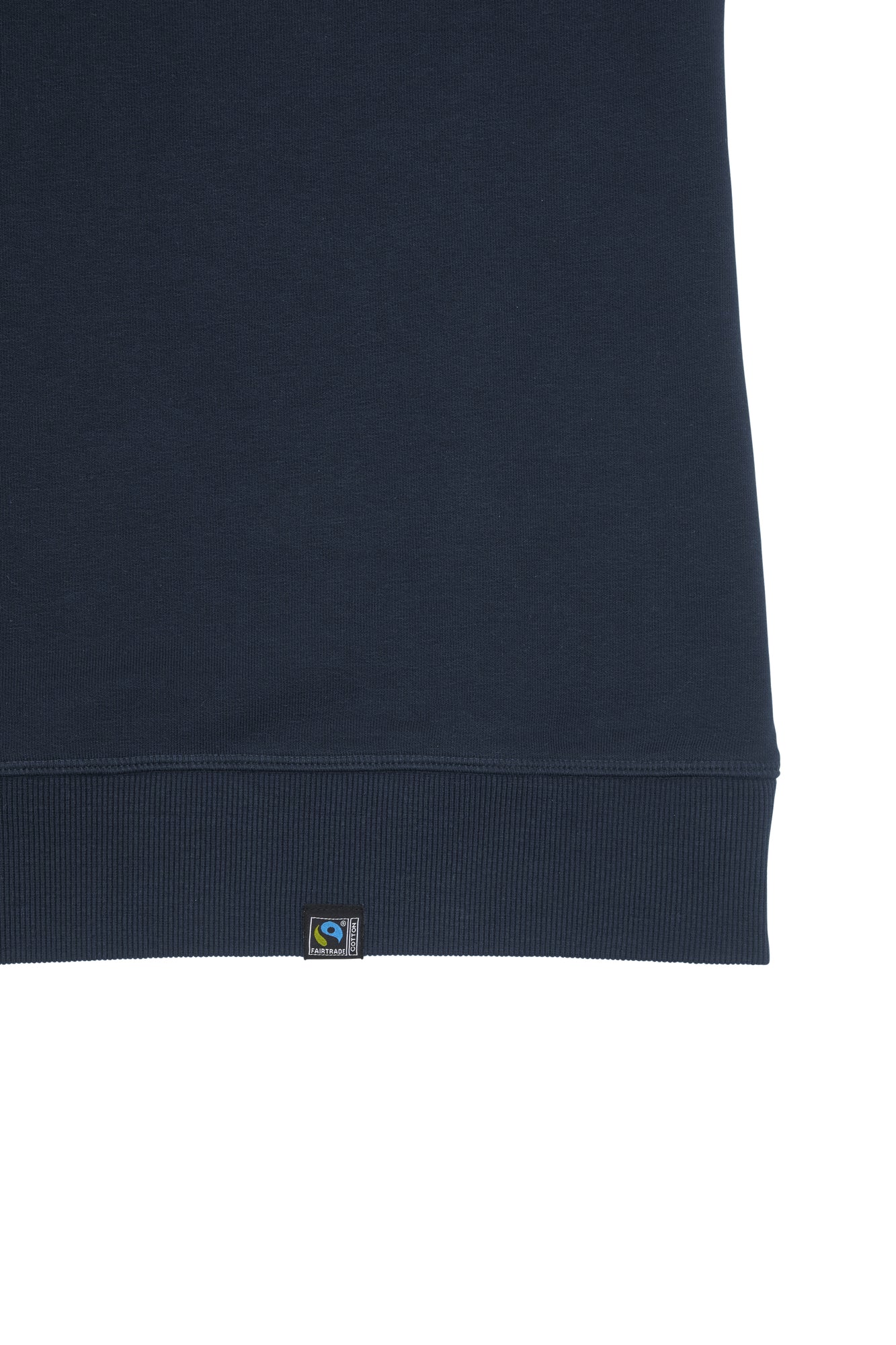F. Terry Crew Neck Man Navy