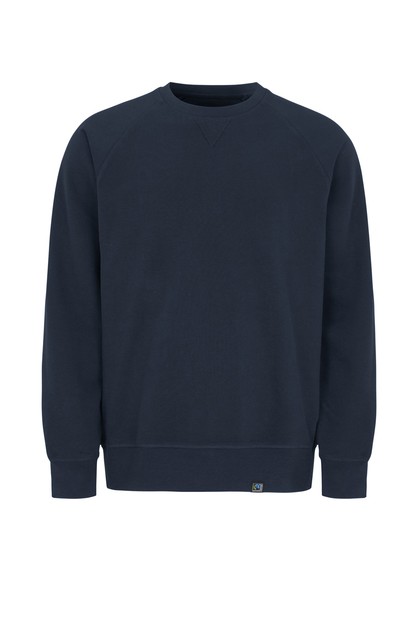 F. Terry Crew Neck Man Navy