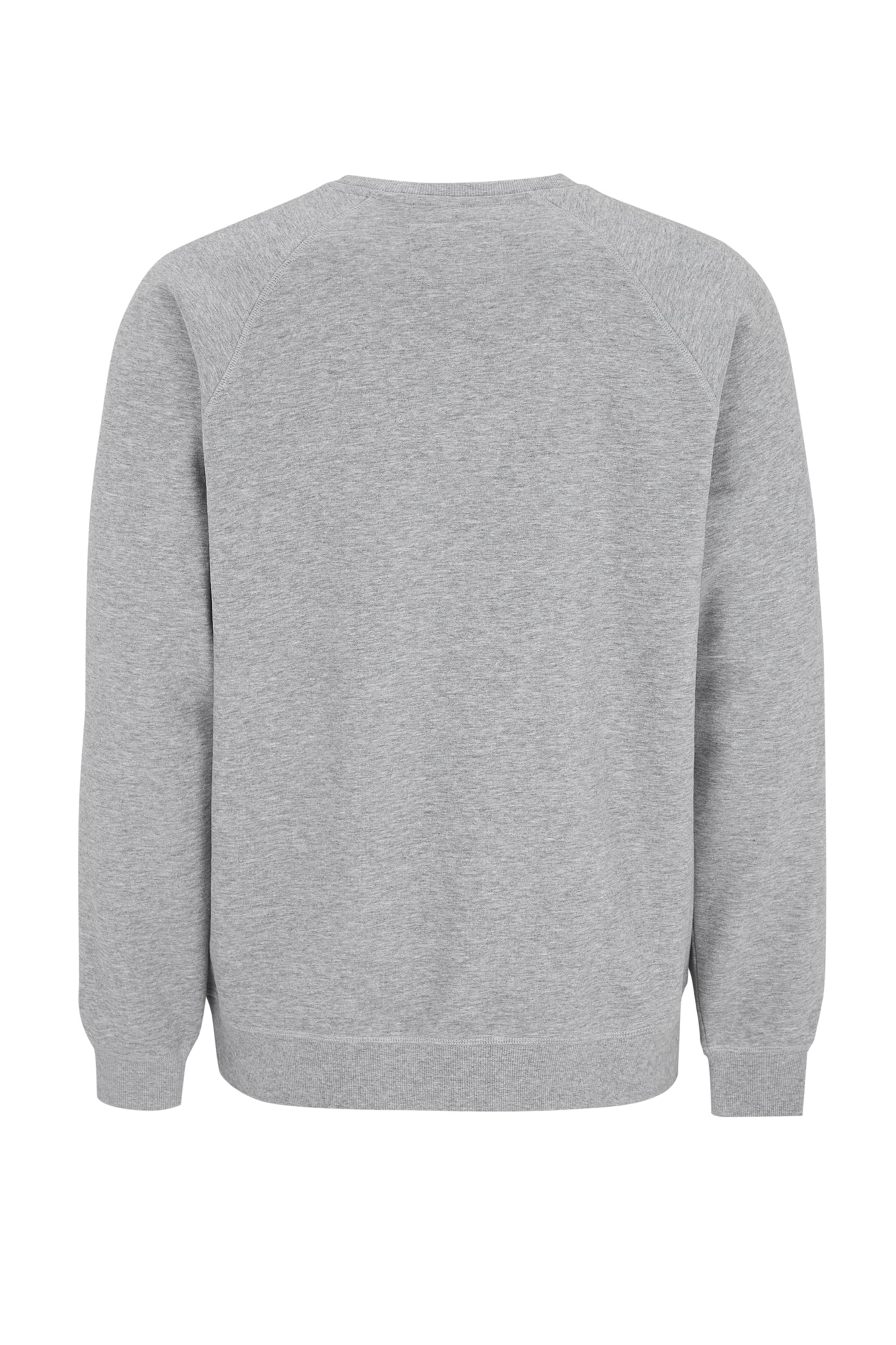 F. Terry Crew Neck Man Grey Melange