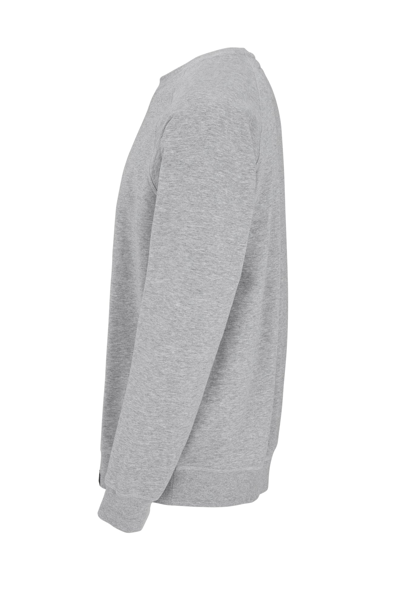 F. Terry Crew Neck Man Grey Melange
