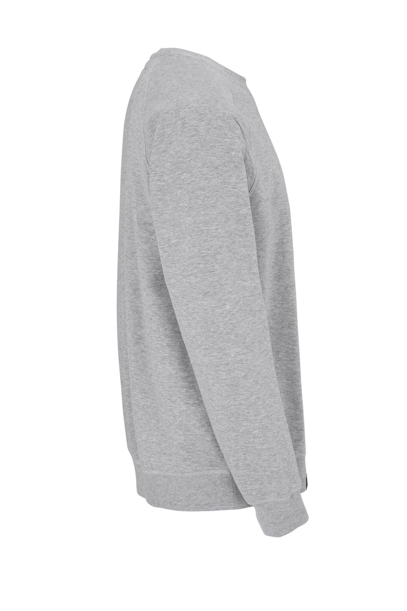 F. Terry Crew Neck Man Grey Melange