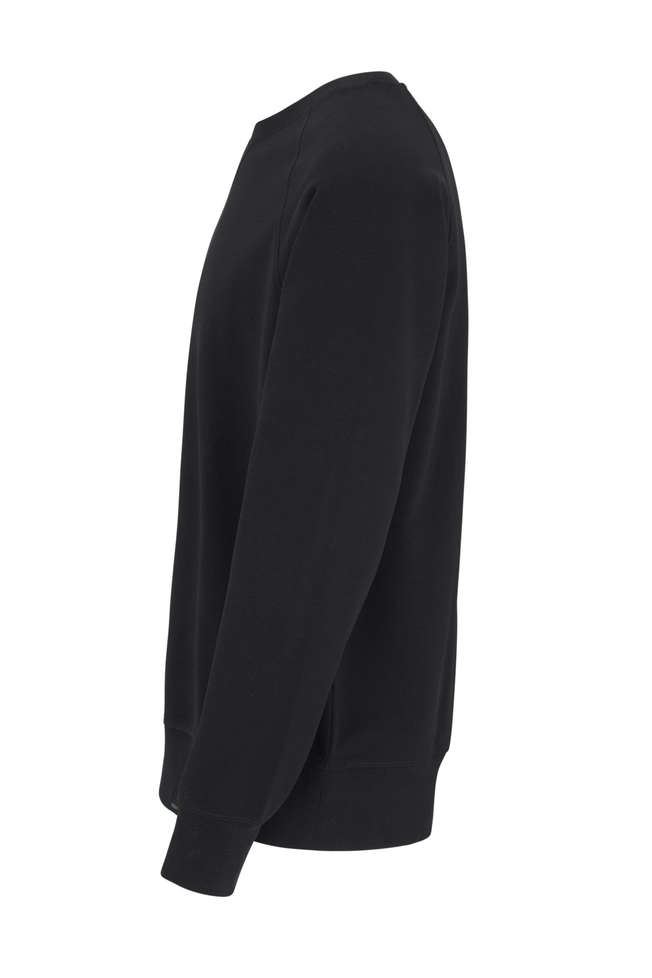 F. Terry Crew Neck Man Black