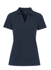 Stretch Pique Lady Navy