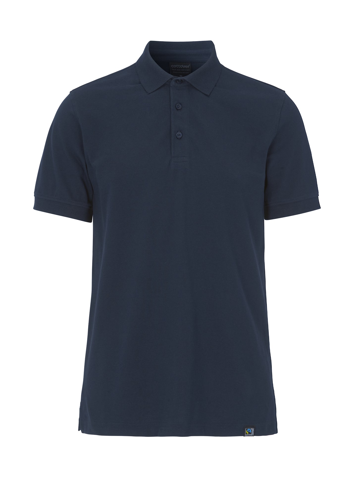 Stretch Pique Man Navy