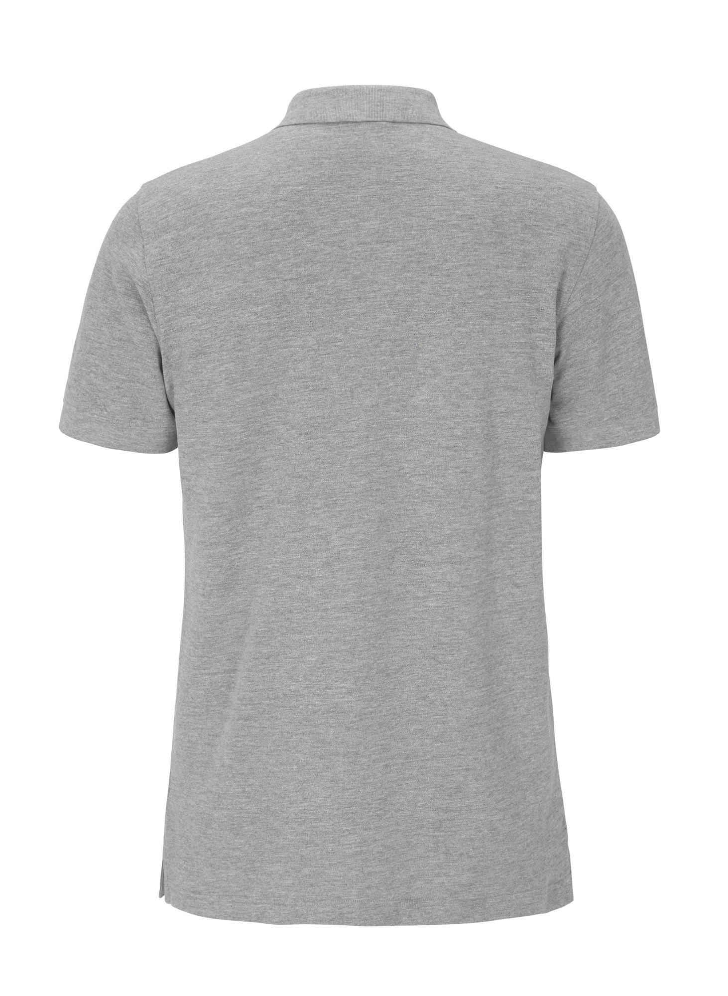 Stretch Pique Man Grey Melange