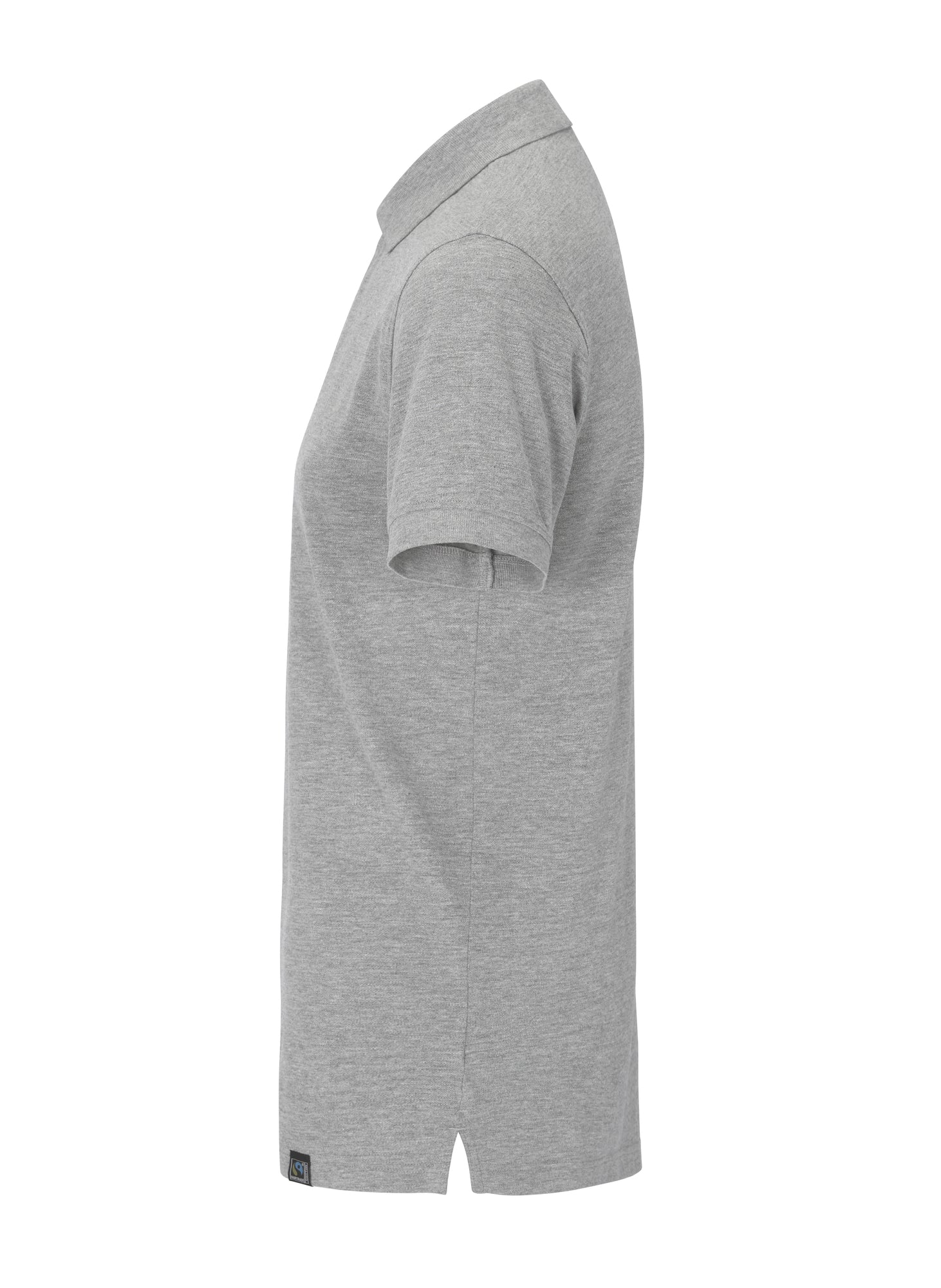 Stretch Pique Man Grey Melange