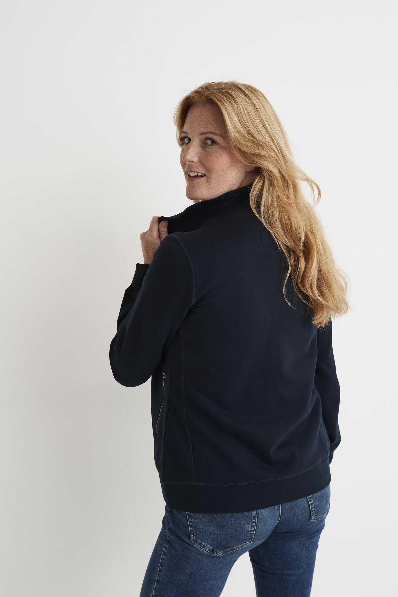F. Terry FZ Collar Lady Navy