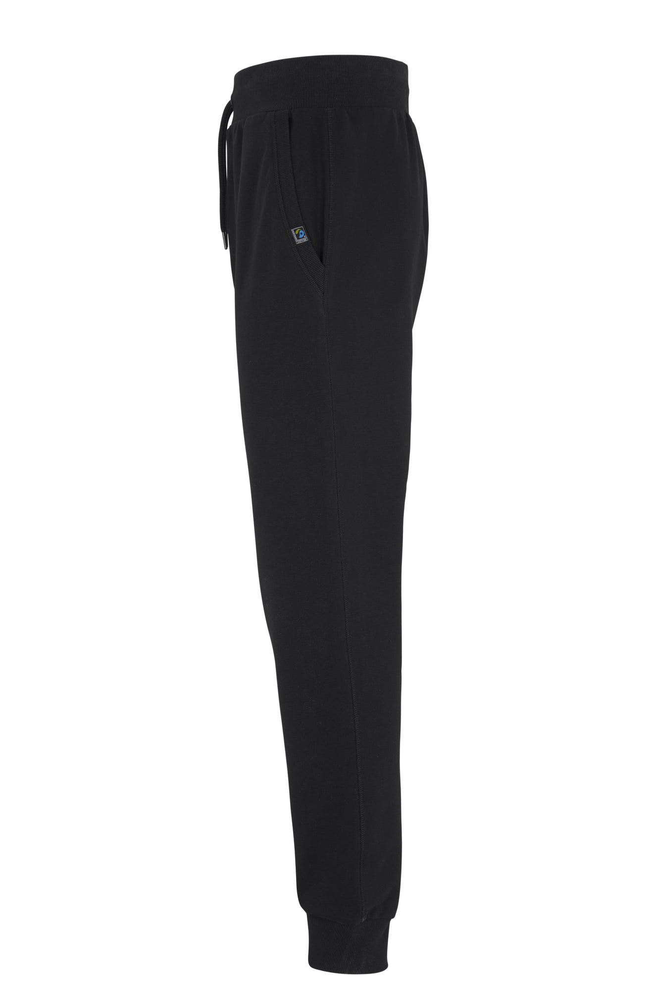 F. Terry Pants Man Black