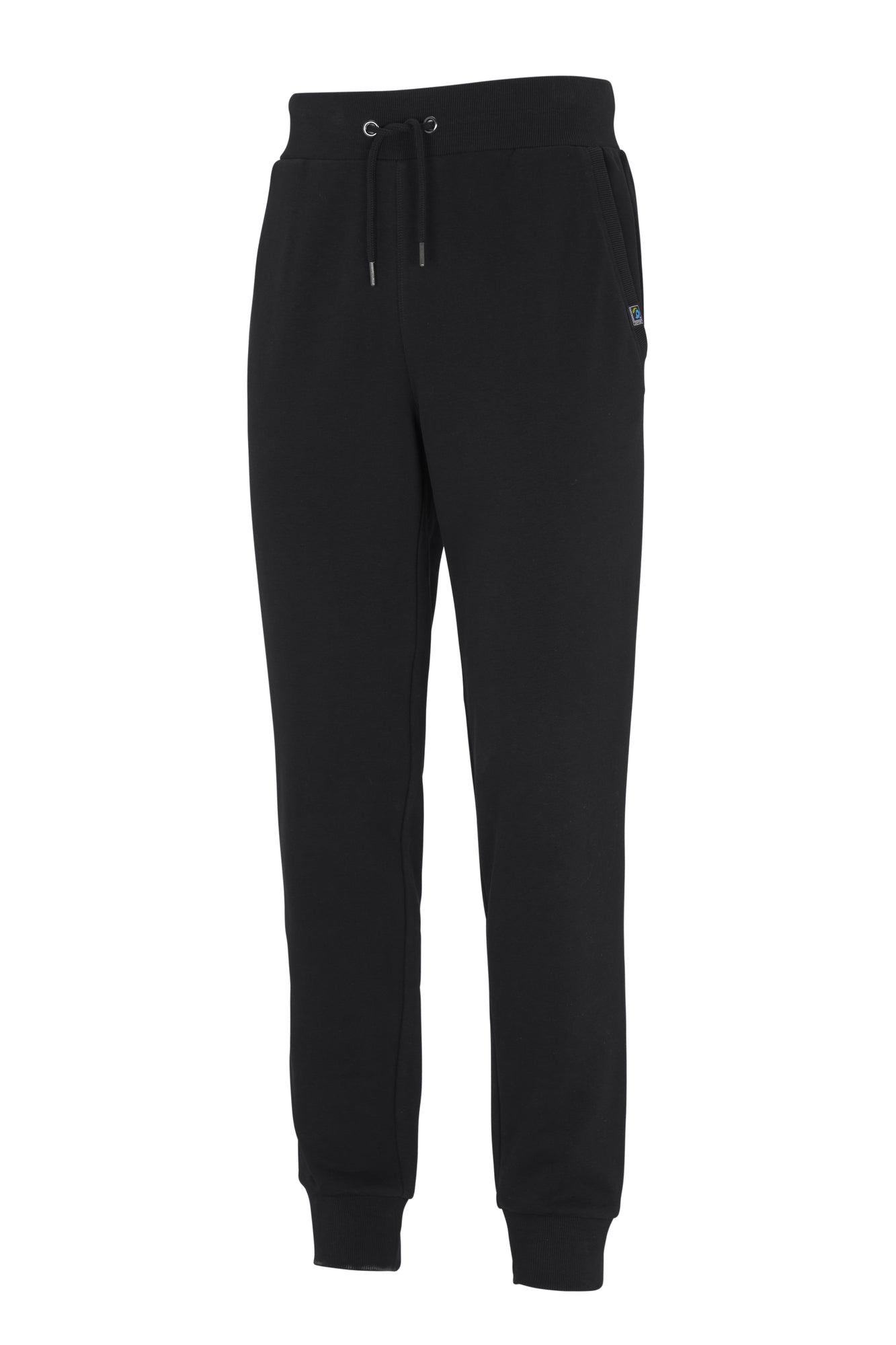 F. Terry Pants Man Black
