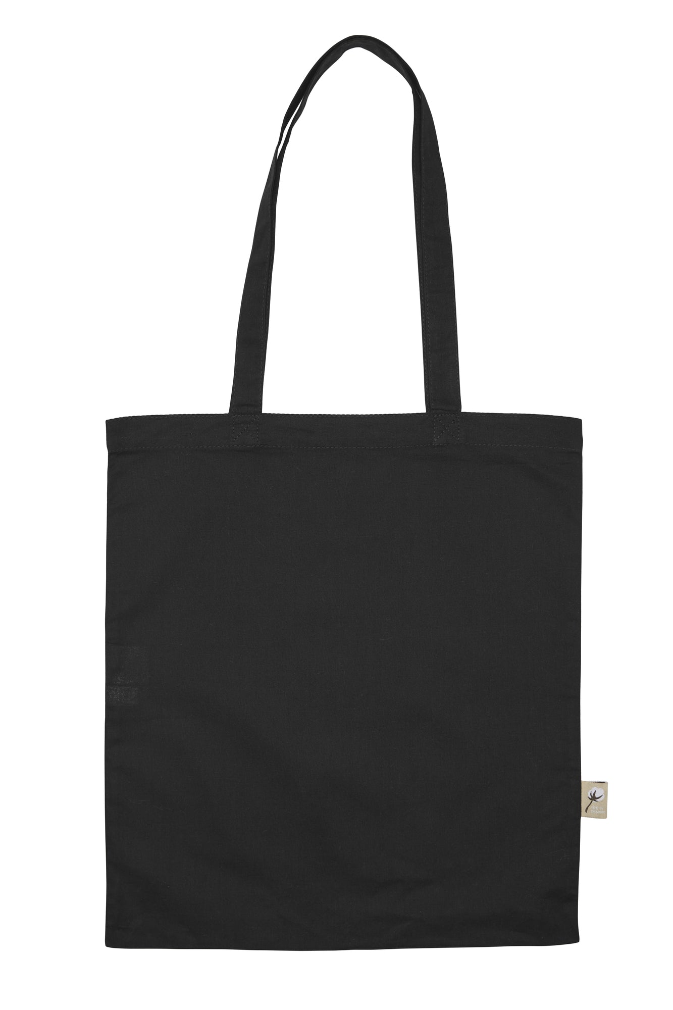 GOTS Long Handle Bag Black