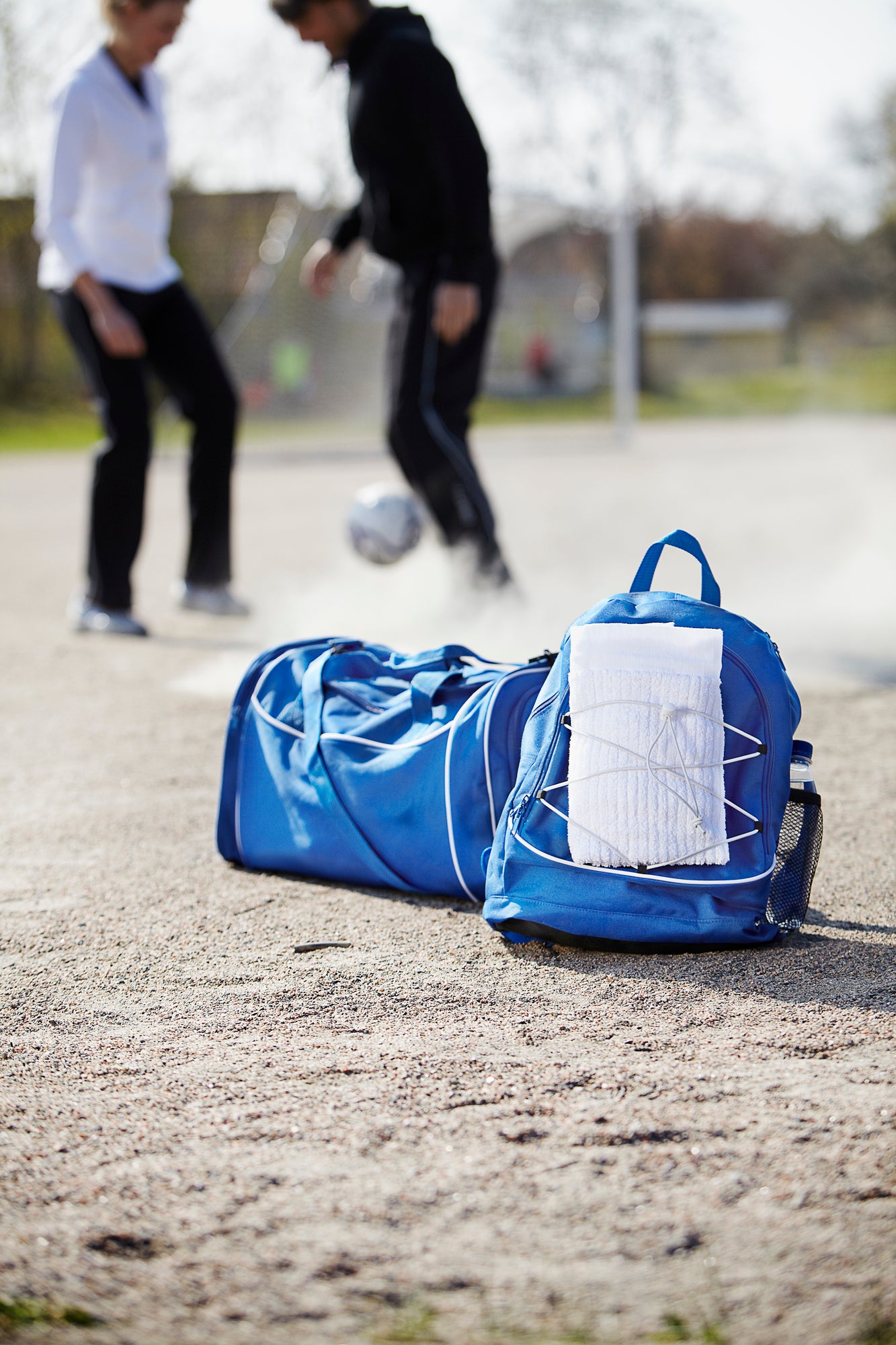 Backpack Blue/White