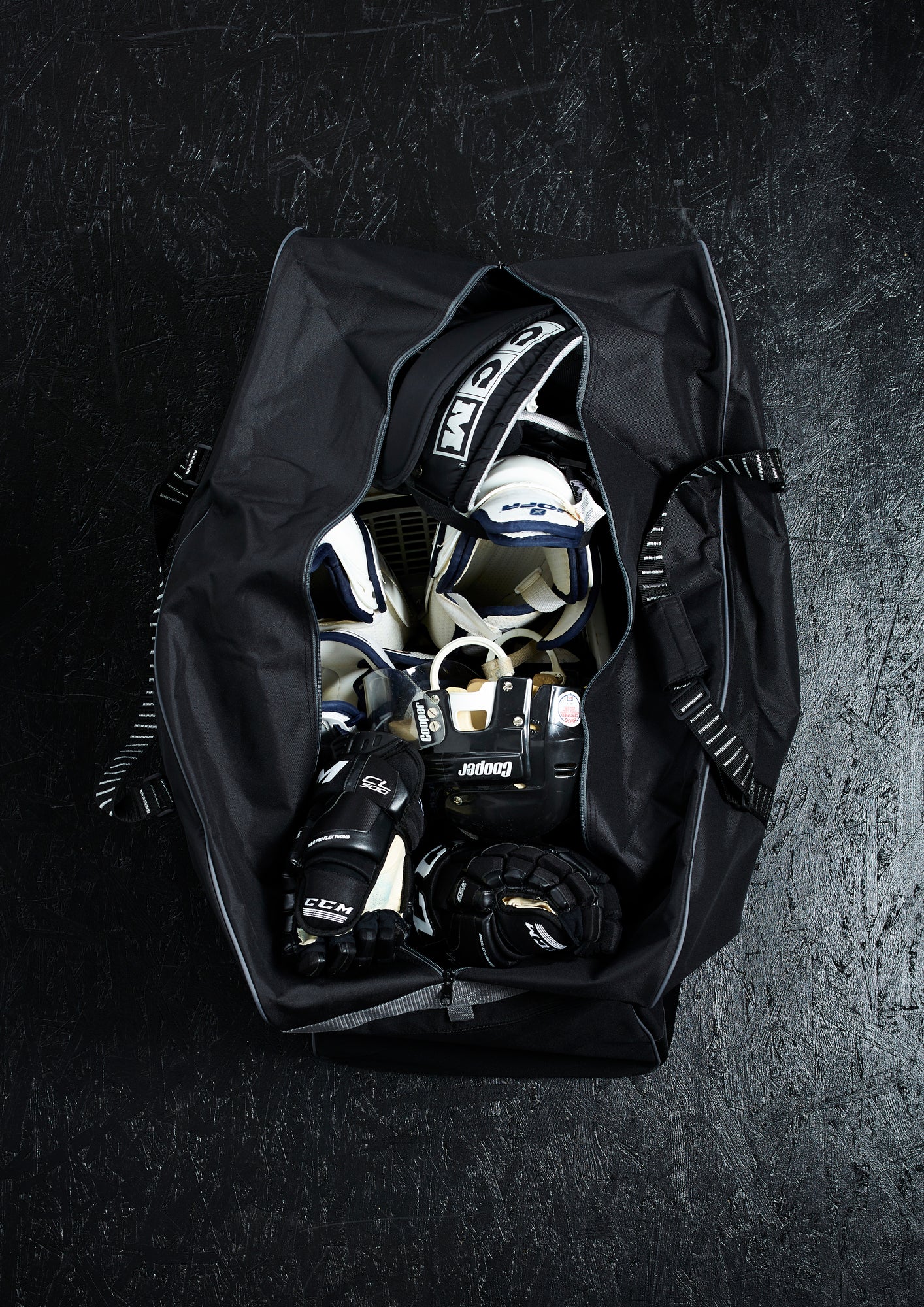 Silver Line Teambag Black