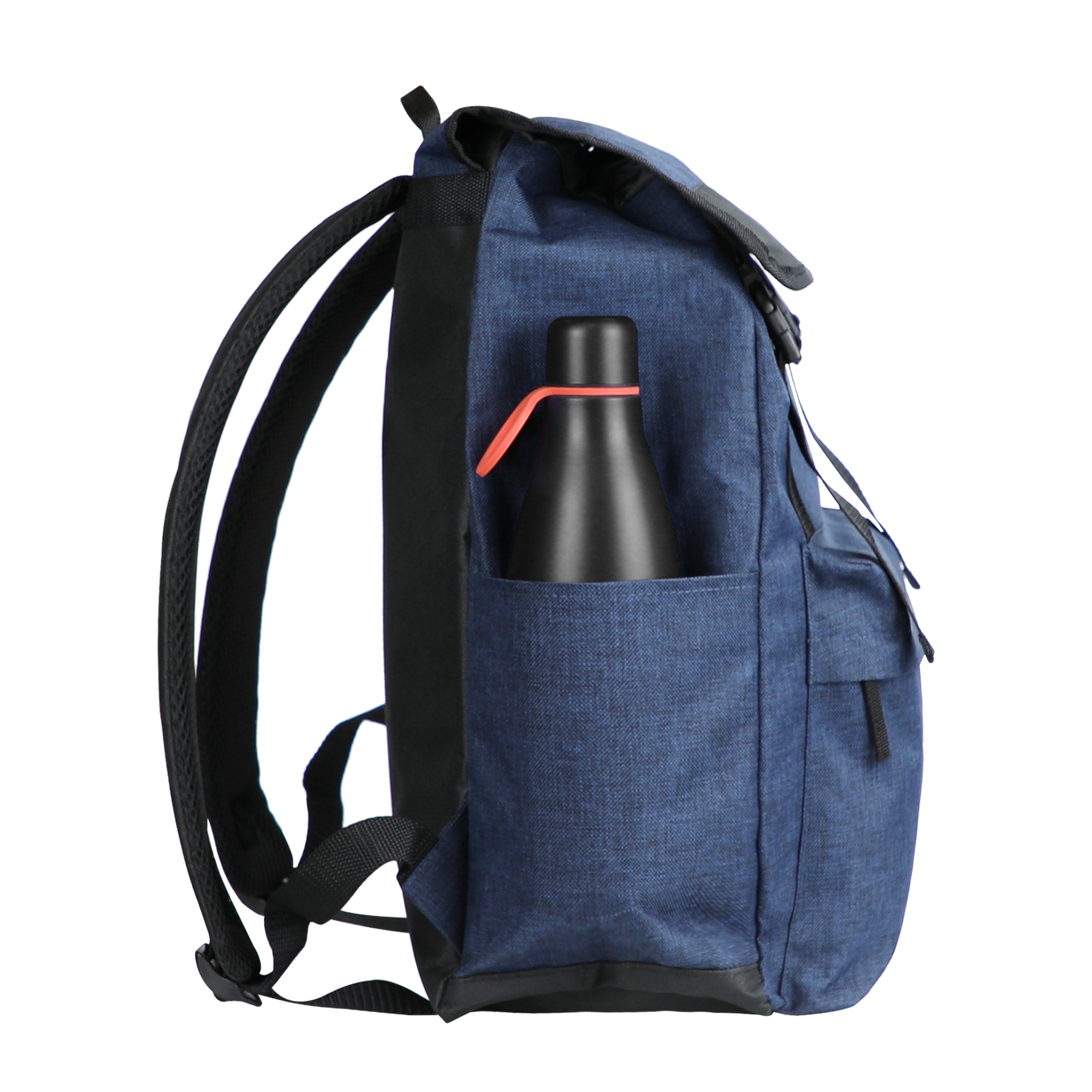 Melange Backpack Navy Melange