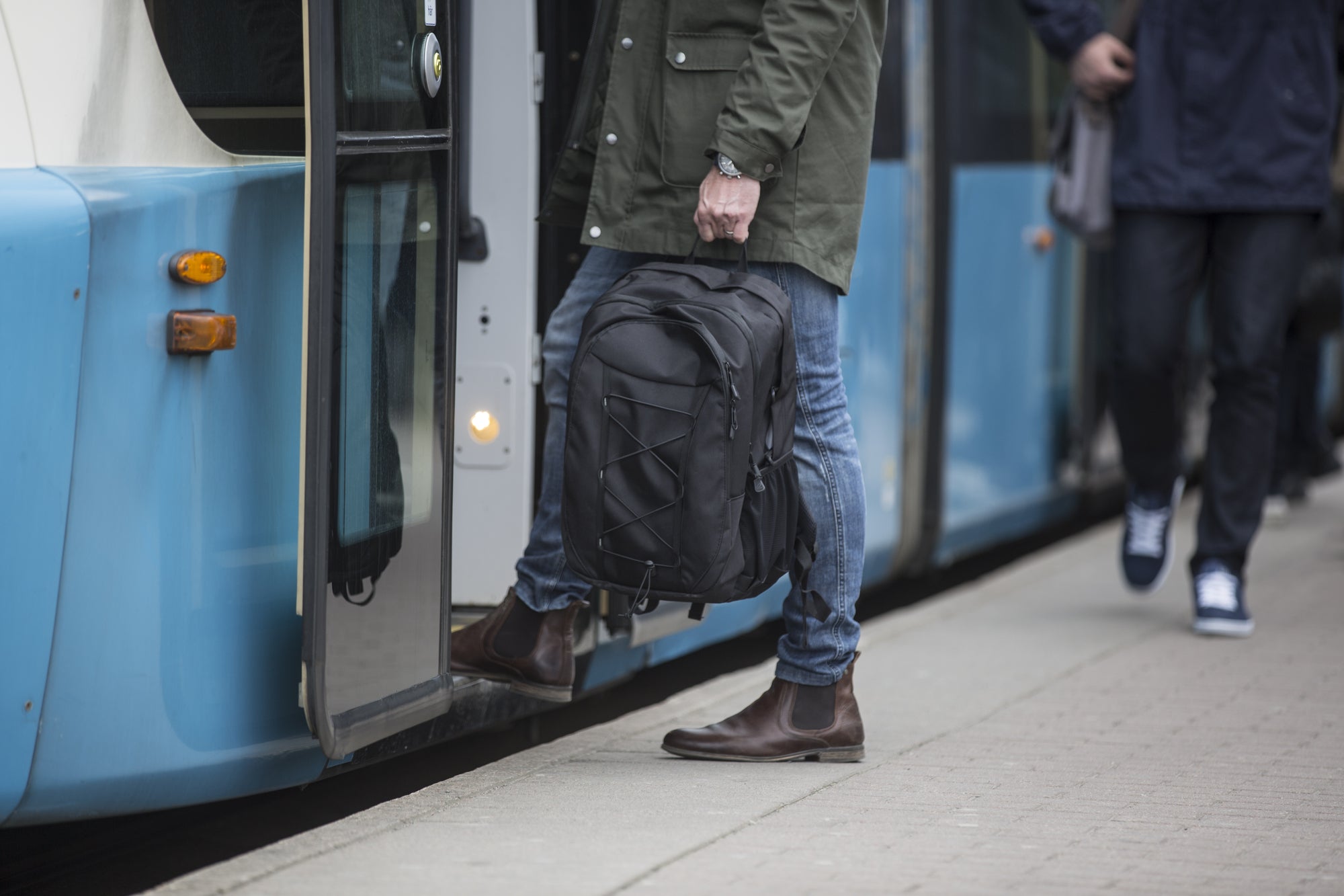 Sporty Line Computer Backpack Black