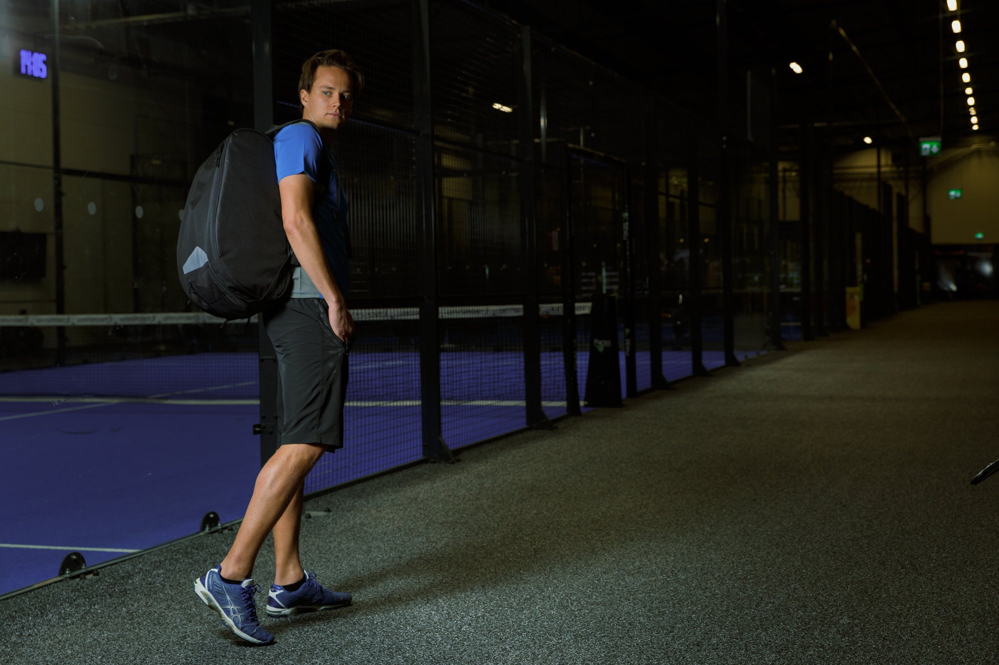 Active Line Padel Backpack Black