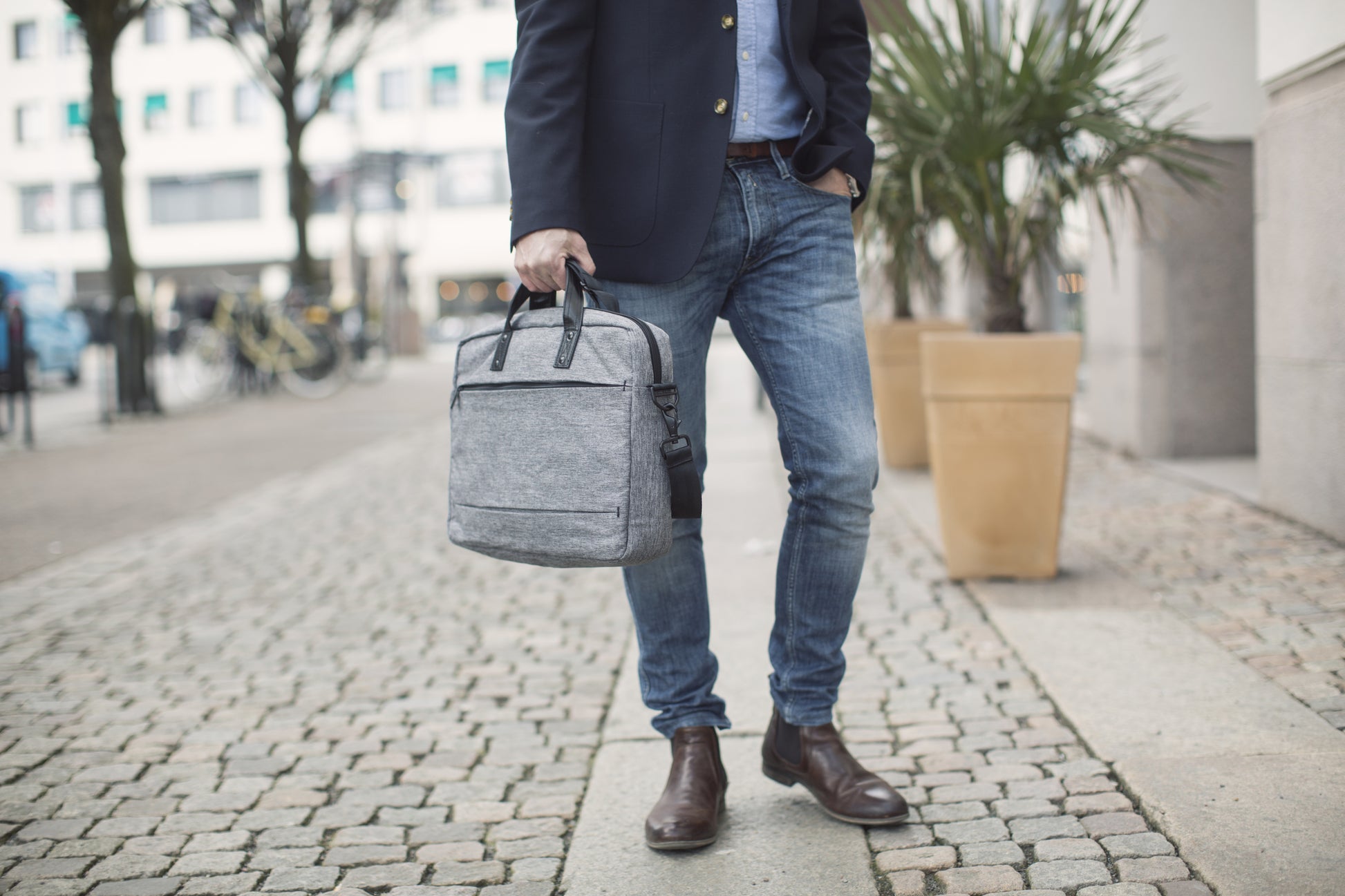 Urban Line Briefcase Anthracite Melange