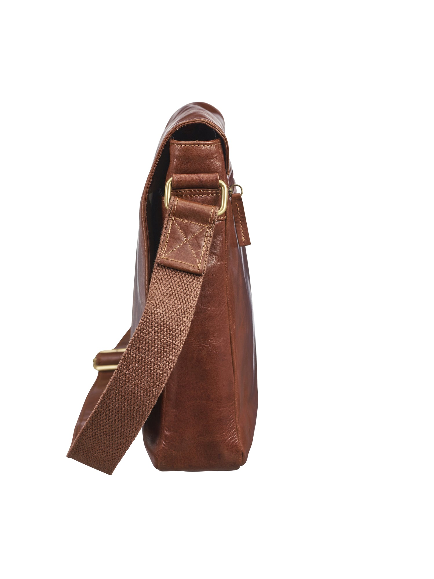 Leather Line Shoulderbag Cognac