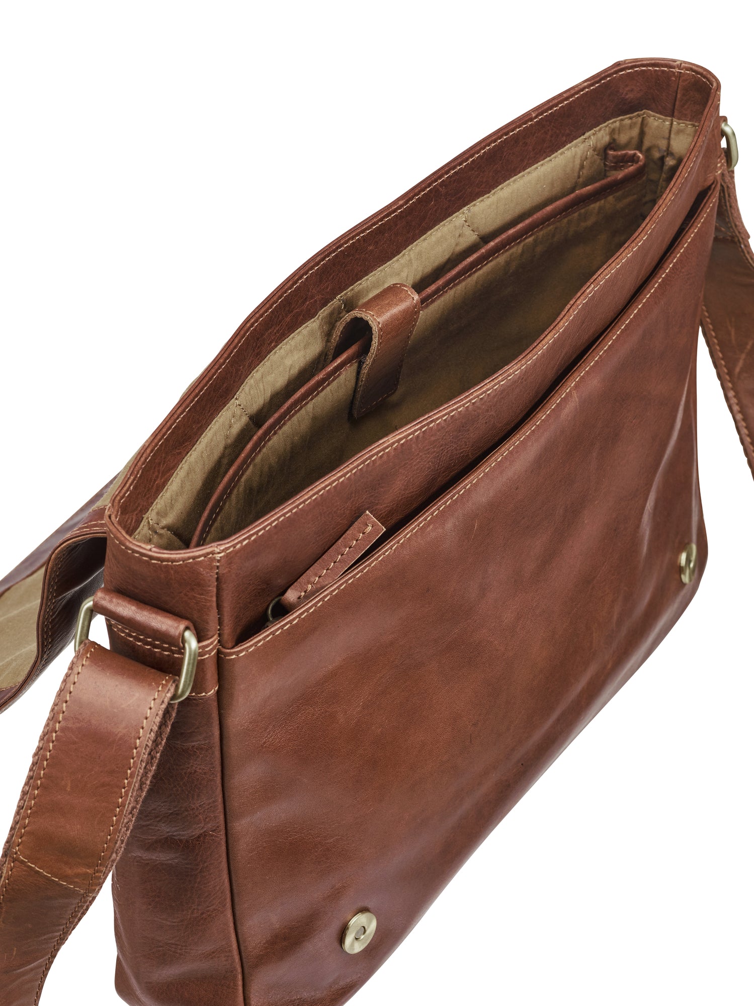 Leather Line Shoulderbag Cognac