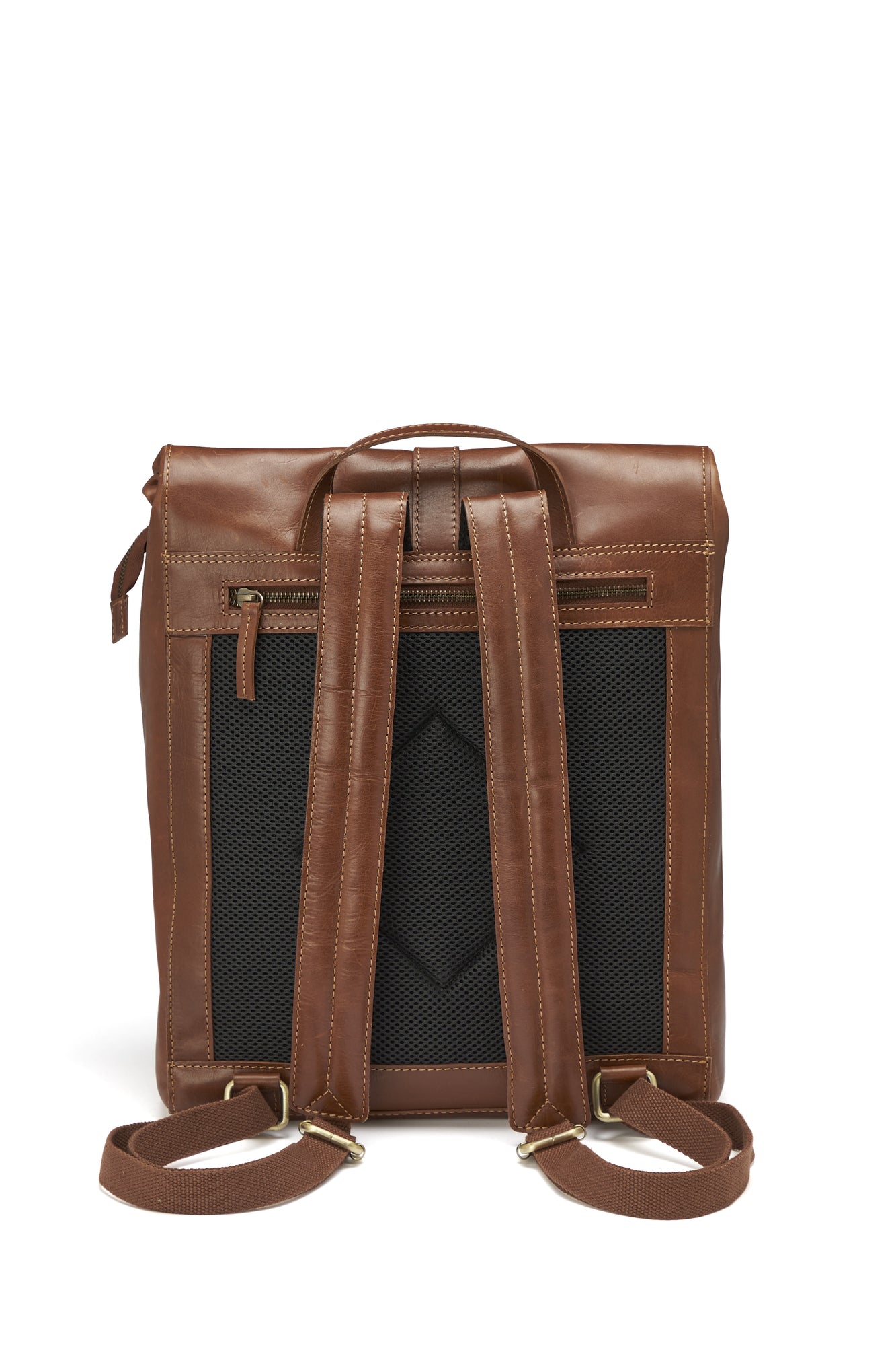 Leather Line Backpack Cognac