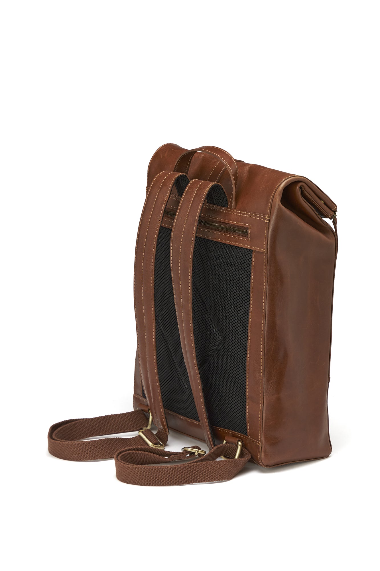 Leather Line Backpack Cognac