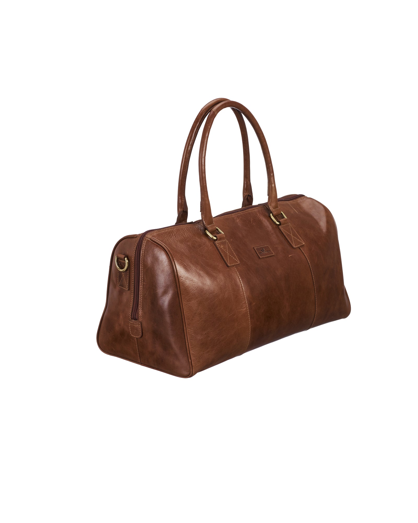Leather Line Travelbag Cognac