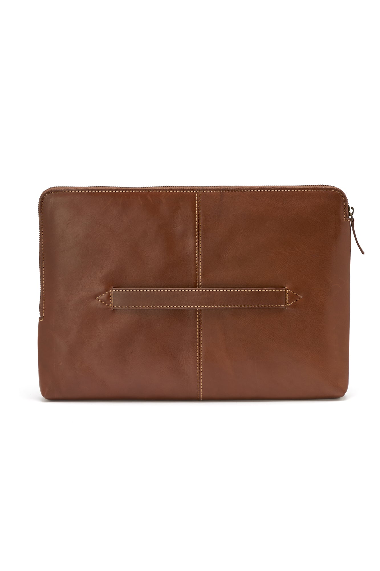 Leather Line Computer Case Cognac