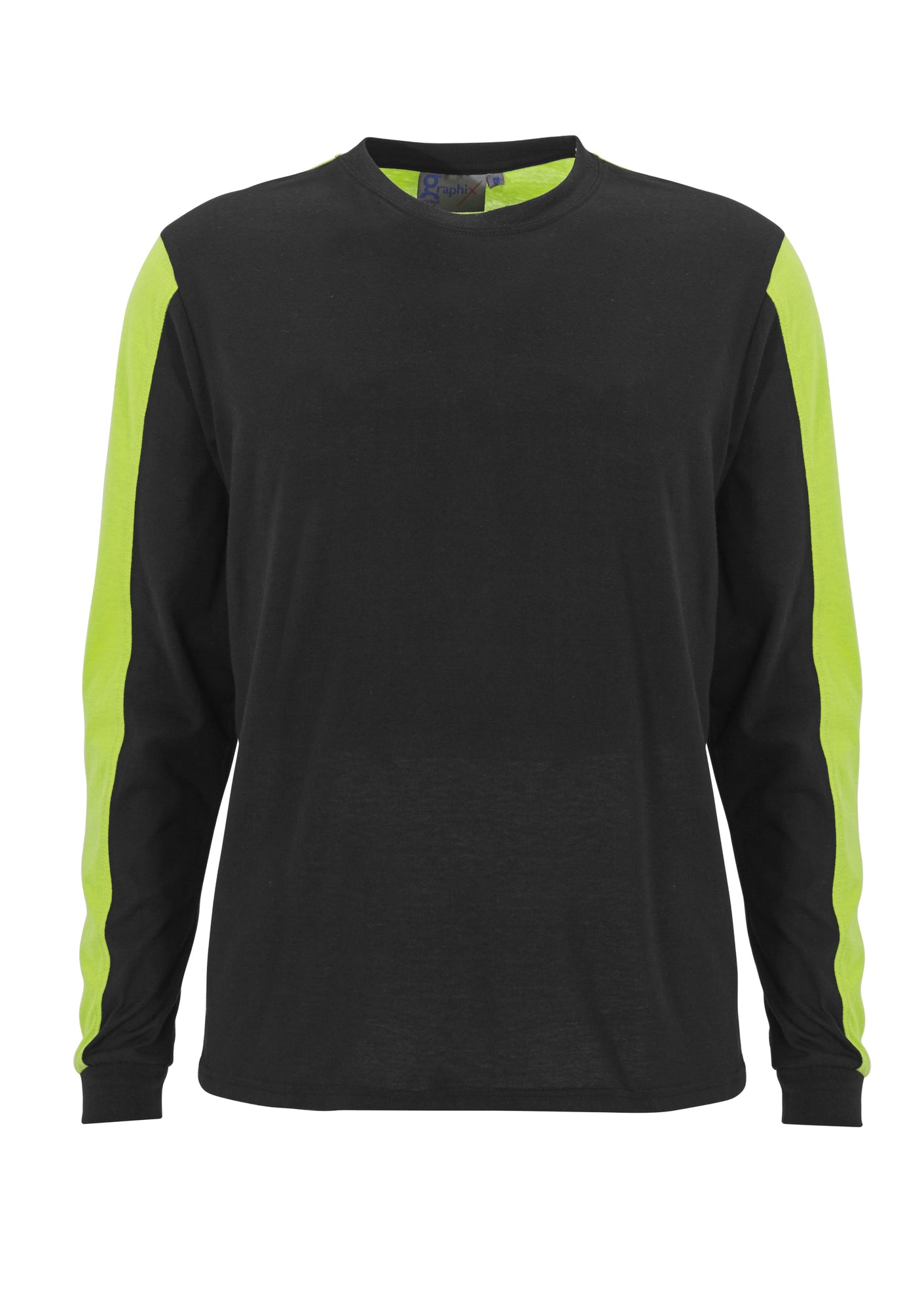 Messina T-Shirt LS Black/Yellow