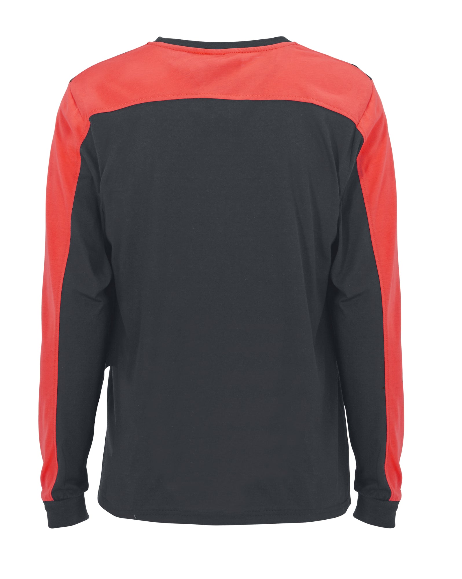 Messina T-Shirt LS Grey/Red