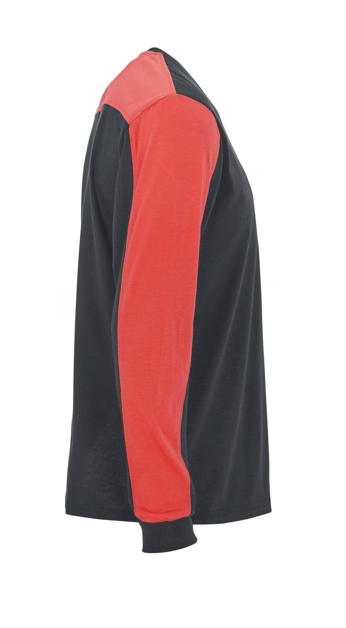 Messina T-Shirt LS Grey/Red