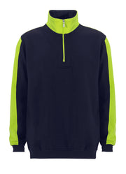 Modena Half Zip Navy/Yellow