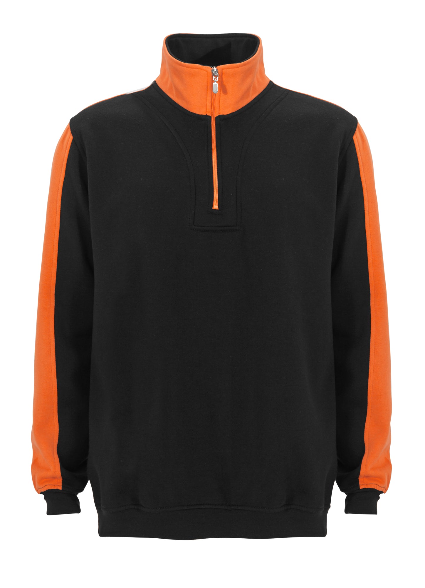 Modena Half Zip Black/Orange