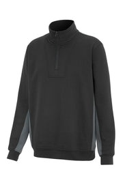 Cleveland Half Zip Black/Steelgrey