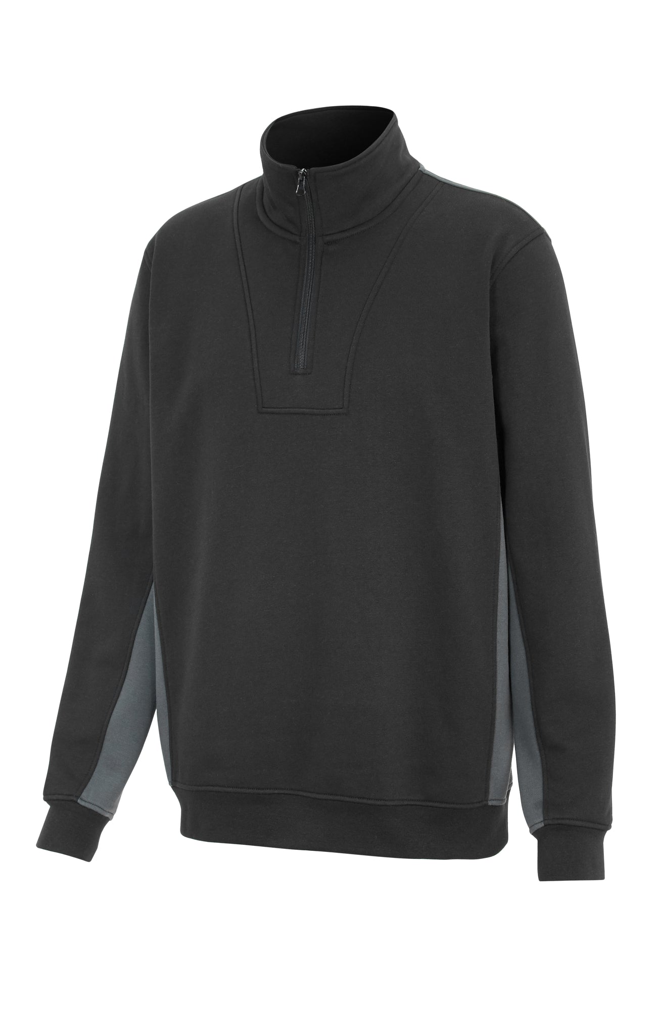 Cleveland Half Zip Black/Steelgrey
