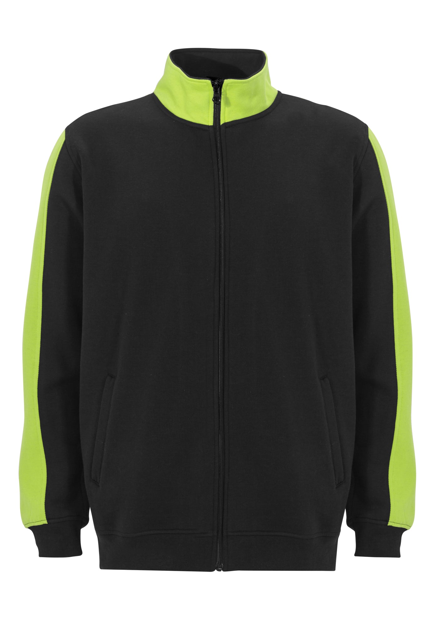 Genova Full Zip Sweatshirt Black/Yellow