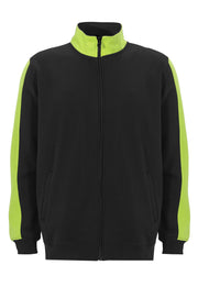 Genova Full Zip Sweatshirt Black/Yellow