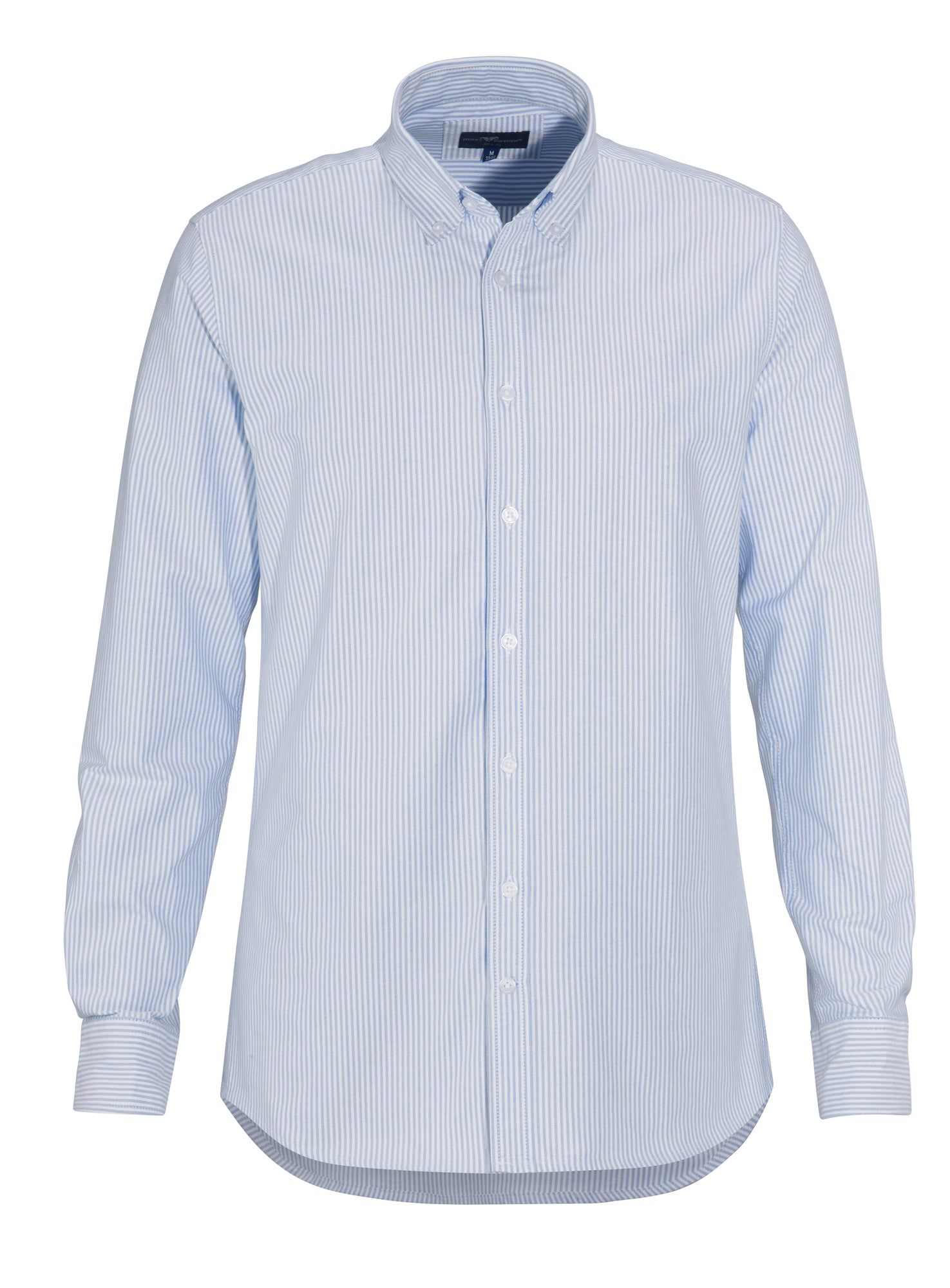 Dawson Slim Fit L/S White/Light Blue Stripe