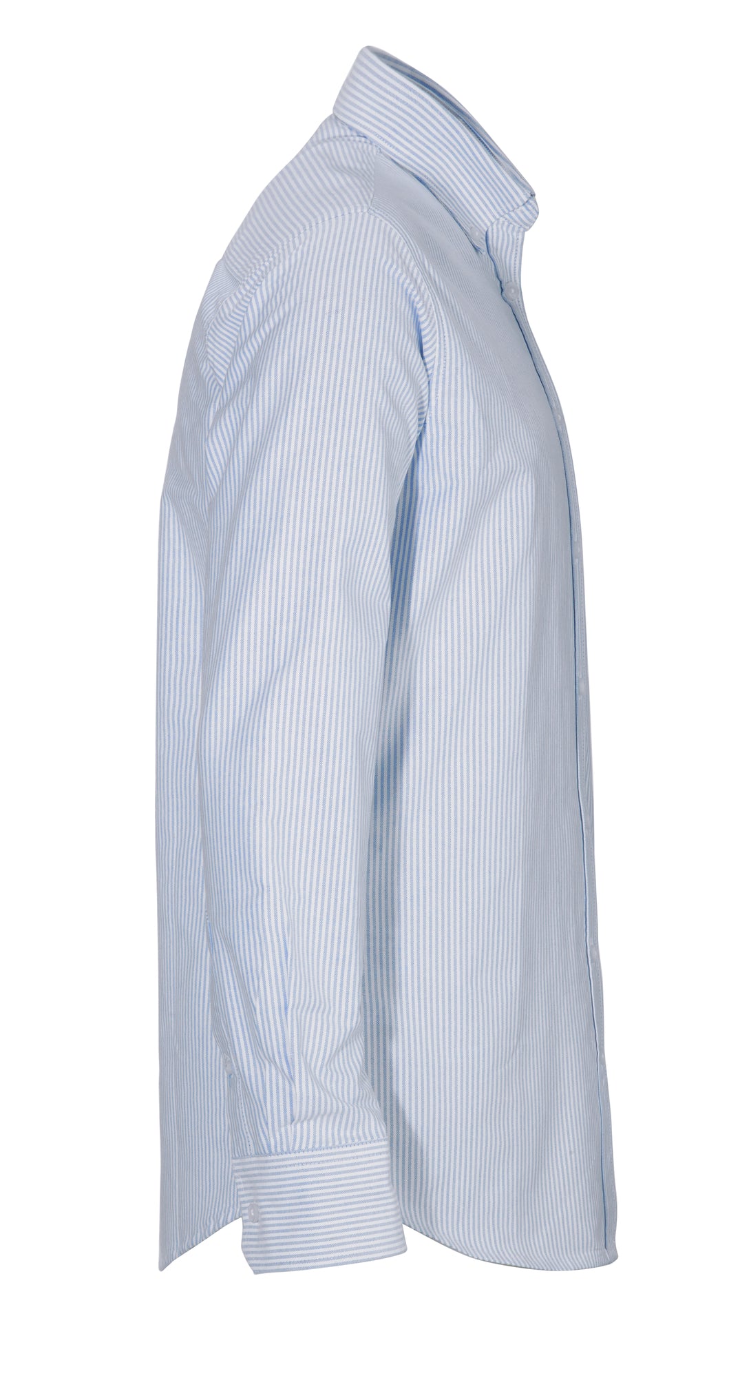 Dawson Slim Fit L/S White/Light Blue Stripe