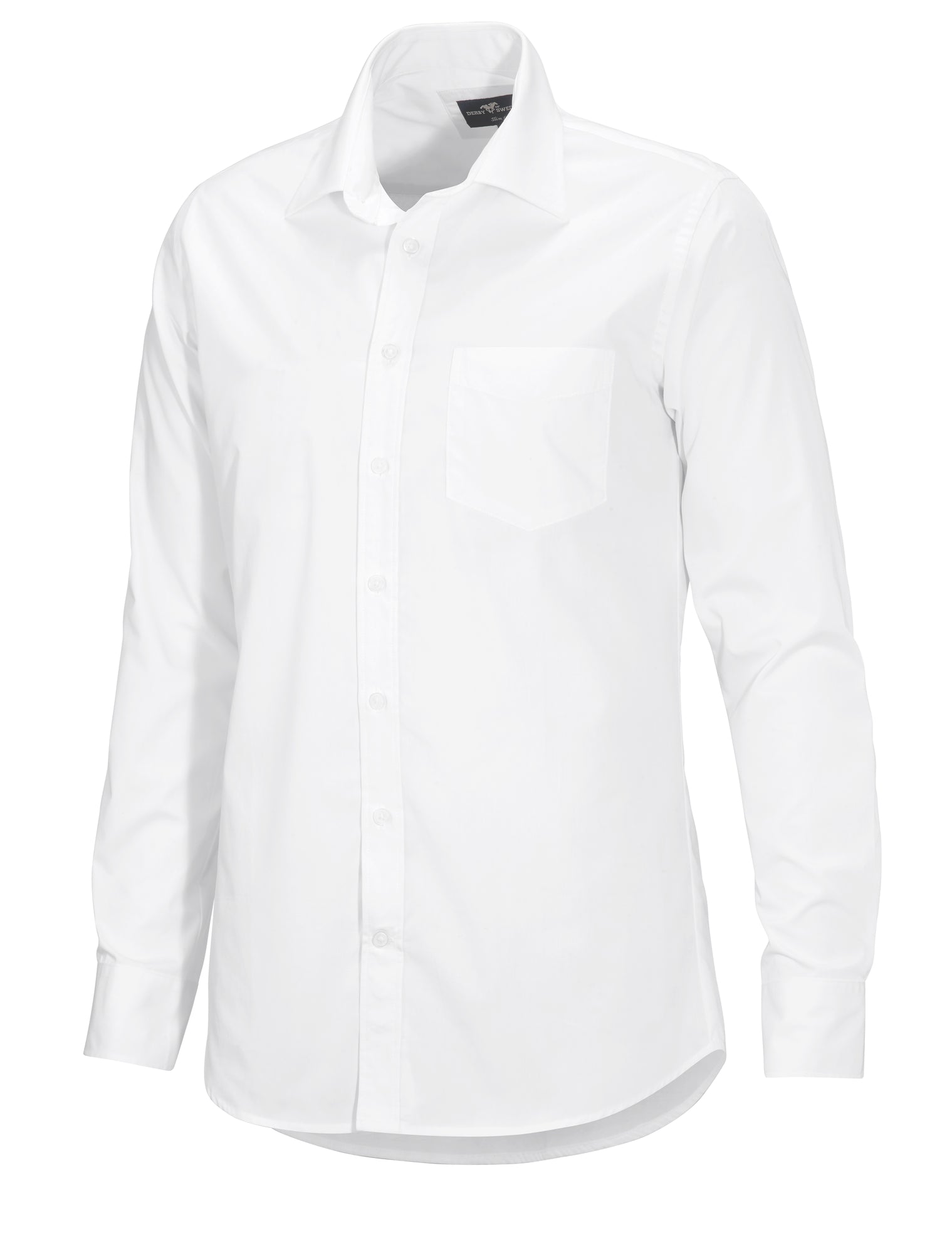 Powell Slim Fit L/S White
