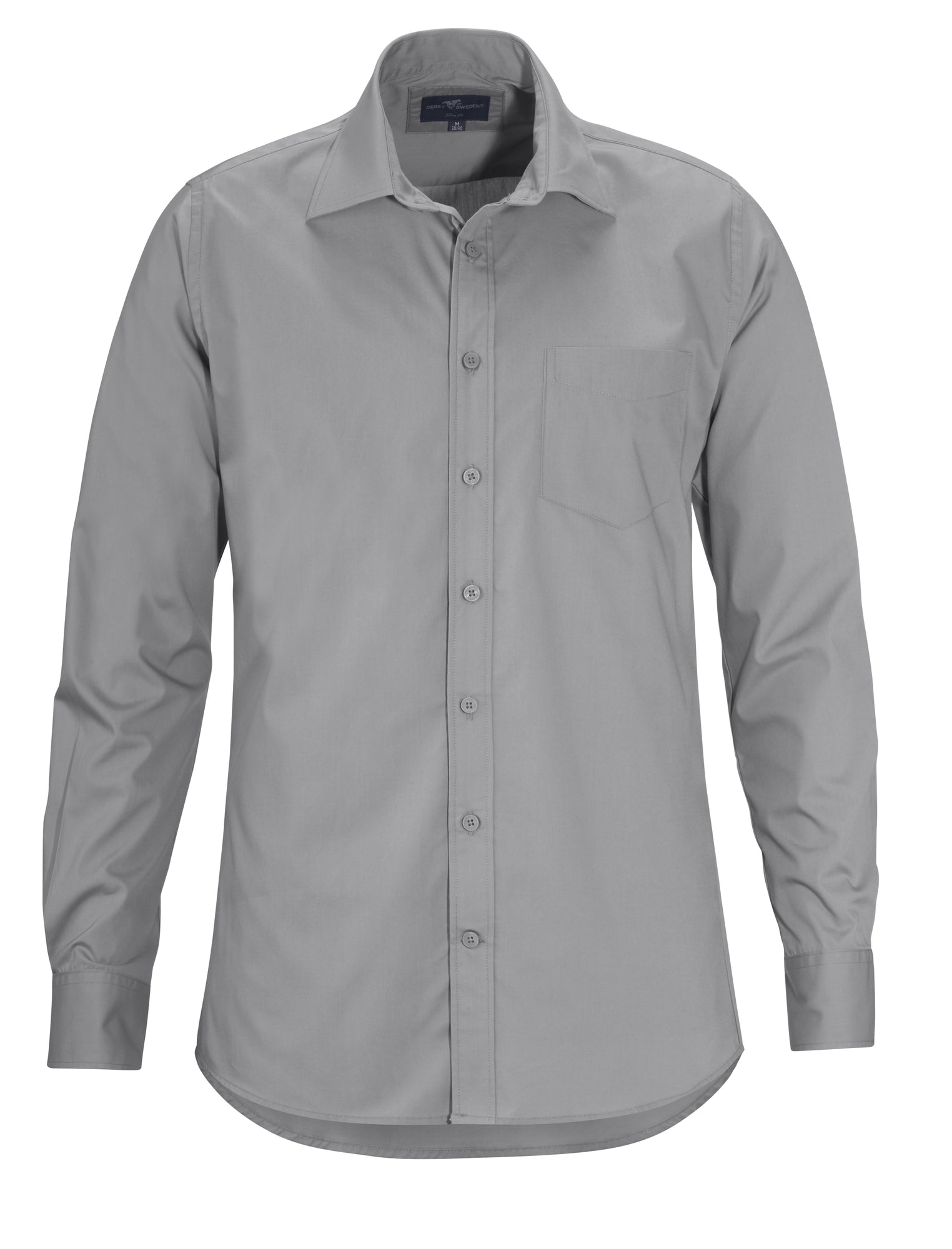 Powell Slim Fit L/S Grey