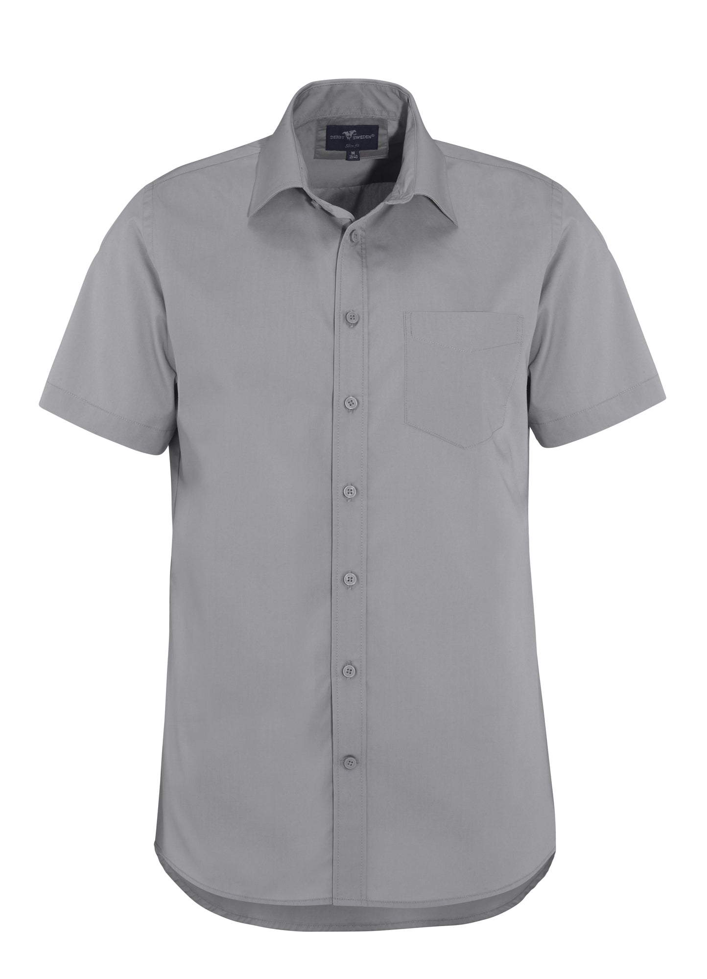 Powell Slim Fit S/S Grey