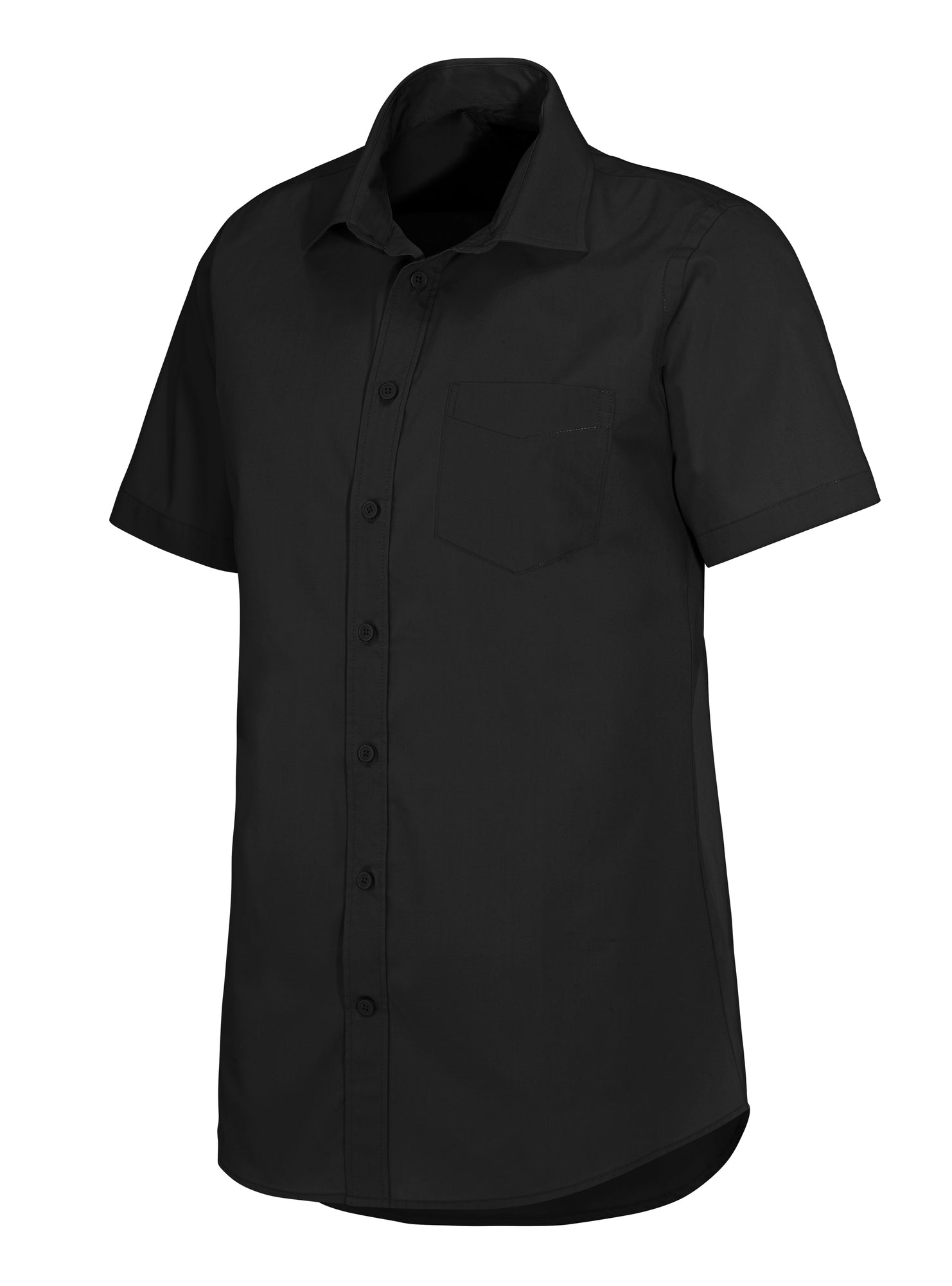 Powell Slim Fit S/S Black