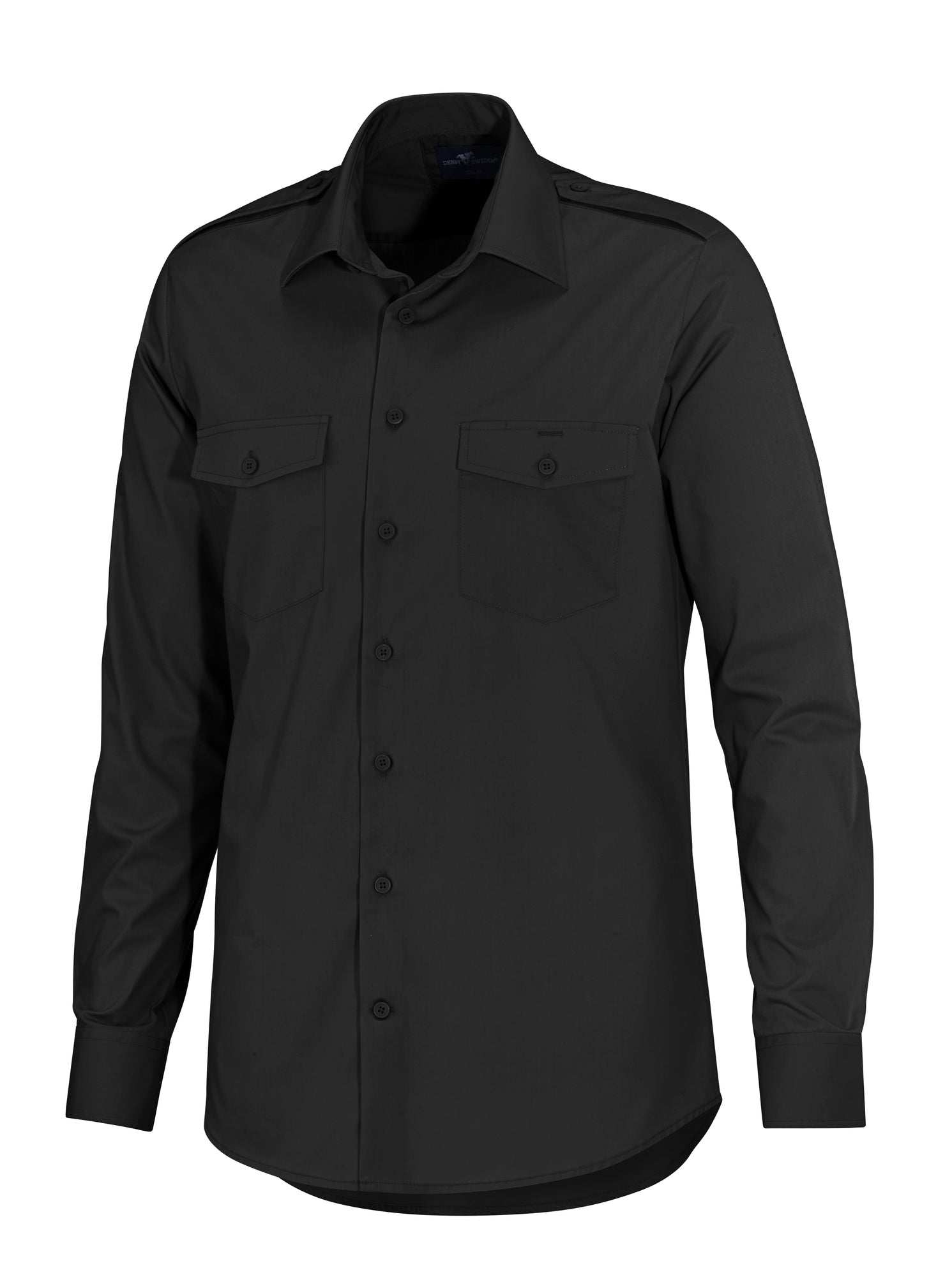 Maverick Slimfit L/S Black