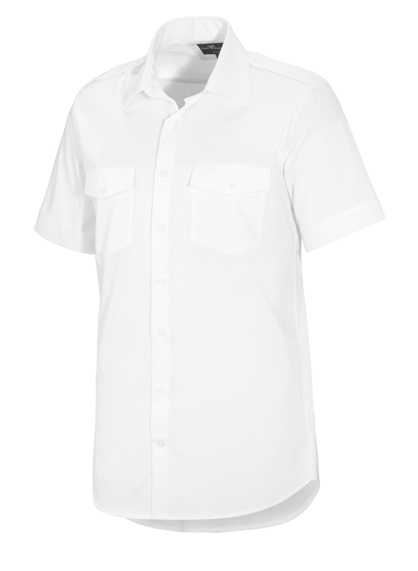 Maverick Slimfit S/S White