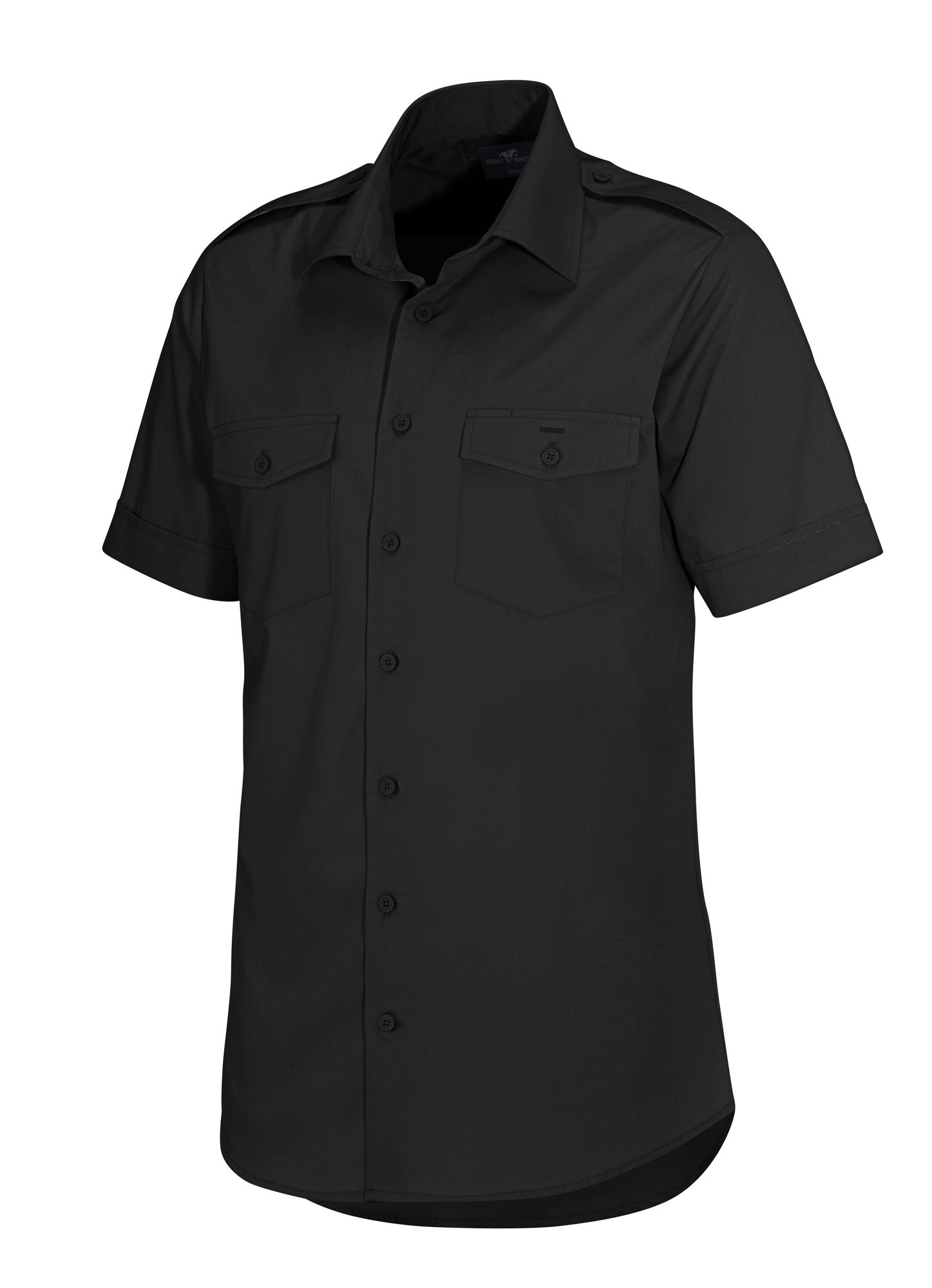 Maverick Slimfit S/S Black