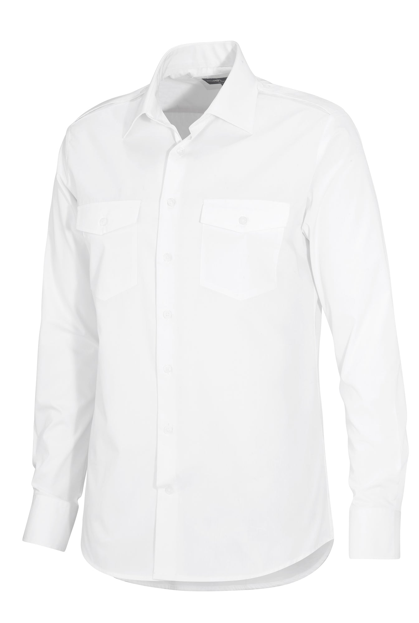 Martines Slimfit L/S White