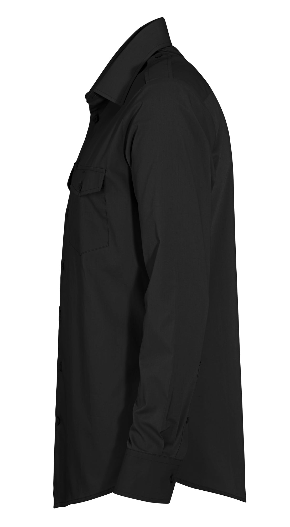 Martines Slimfit L/S Black