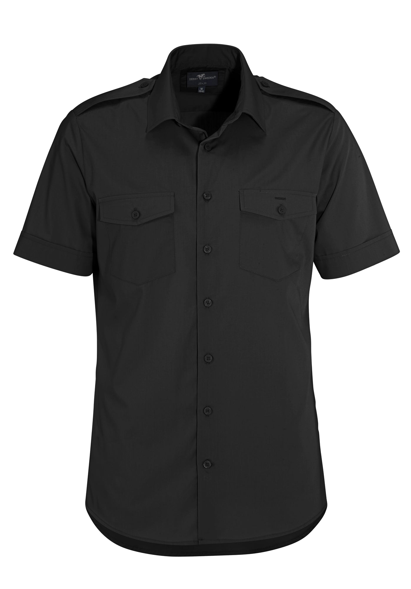 Martines Slimfit S/S Black
