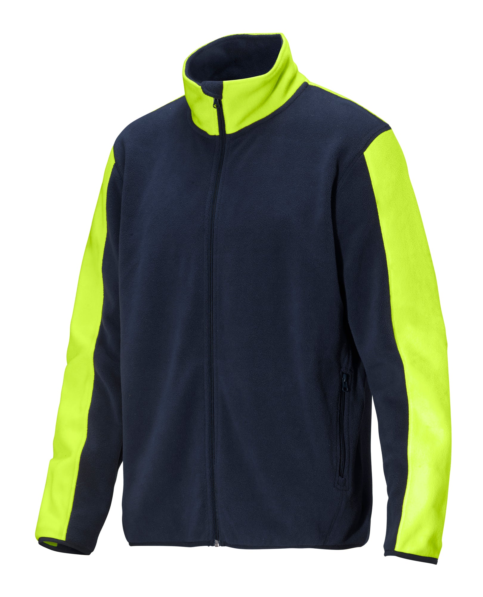 Cortina Full Zip Navy/Yellow