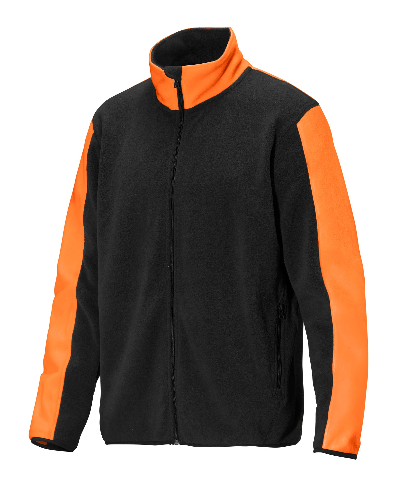 Cortina Full Zip Black/Orange